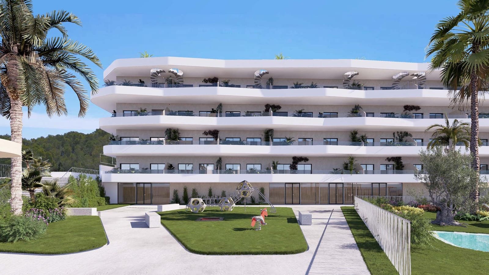 2 soverom Leilighet til salgs i La Nucia med svømmebasseng garasje - € 368 125 (Ref: 9159625)