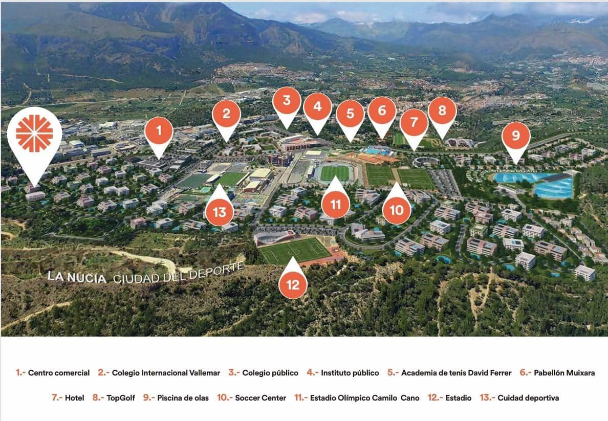 2 quarto Apartamento para venda em La Nucia com piscina garagem - 317 625 € (Ref: 9159626)