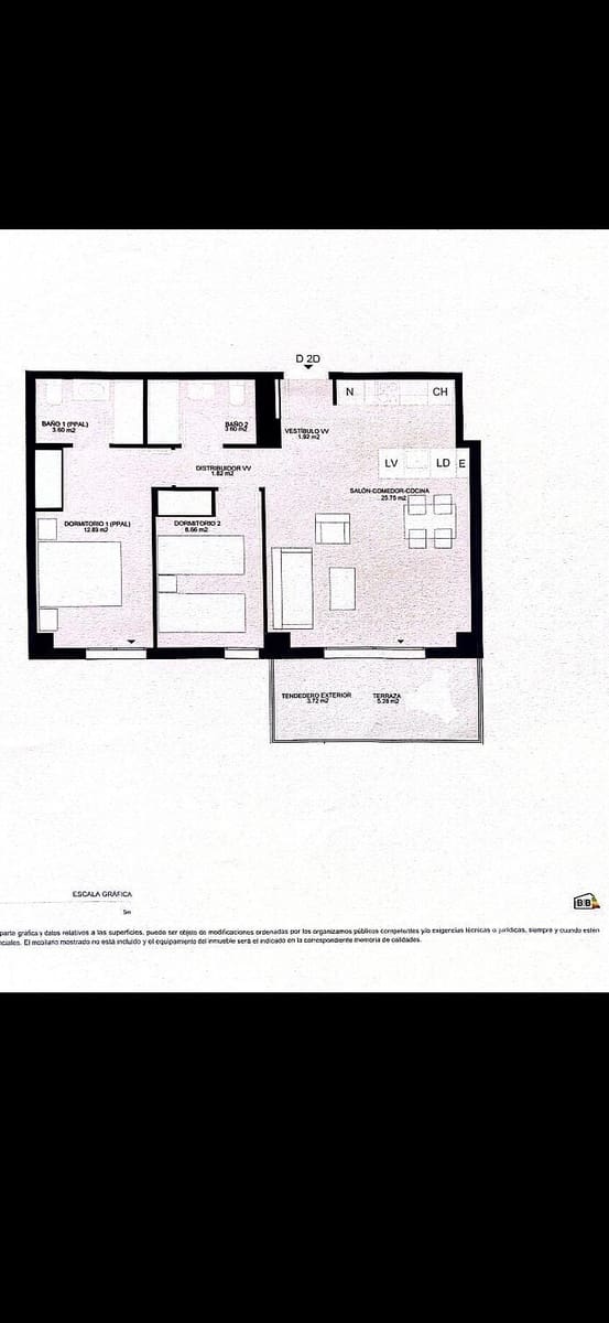 Apartamento de 2 habitaciones en Dénia en venta con piscina garaje - 359.000 € (Ref: 9174628)