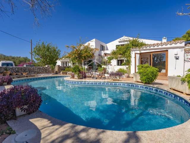 4 bedroom Finca/Country House for sale in Es Castell with pool garage - € 1,595,000 (Ref: 10175894)
