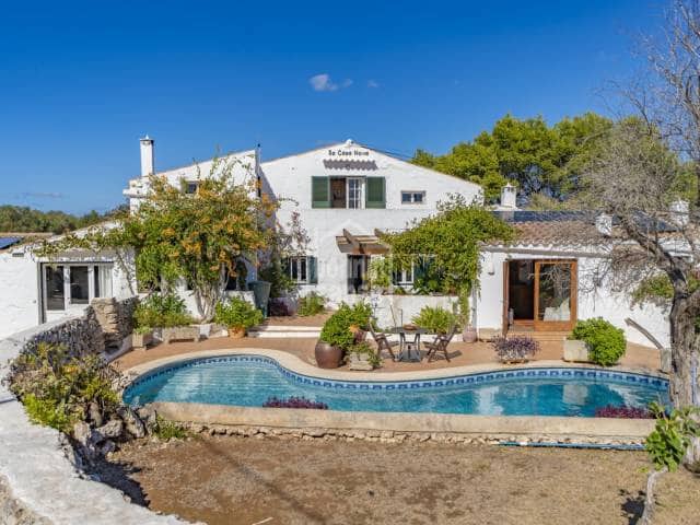 4 bedroom Finca/Country House for sale in Es Castell with pool garage - € 1,595,000 (Ref: 10175894)