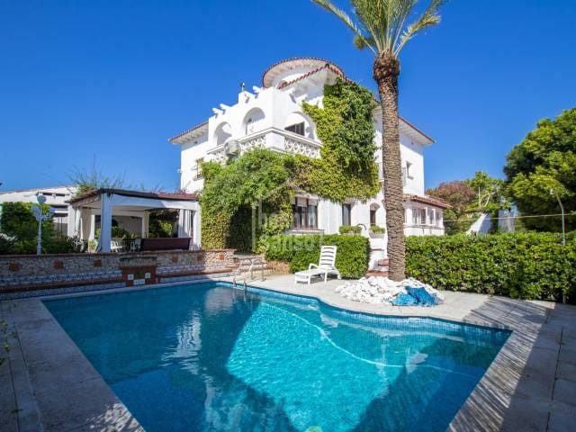 10 chambre Villa/Maison à vendre à Mahón / Maó avec piscine garage - 3 900 000 € (Ref: 6446540)