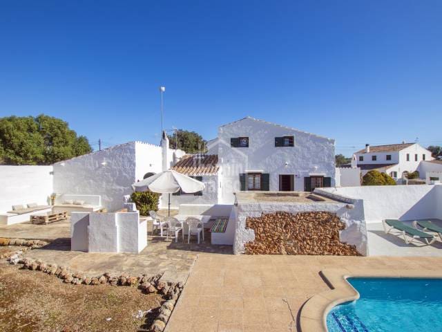 4 soveværelse Finca/Landehus til salg i Mahón / Maó med swimmingpool garage - € 1.300.000 (Ref: 7464740)