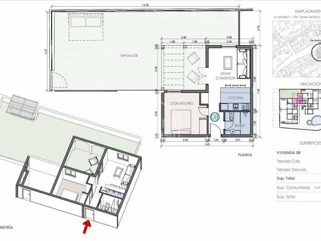 1 sypialnia Apartament przy plaży na sprzedaż w Ciutadella, Ciutadella de Menorca z basenem - 295 000 € (Ref: 9108209)