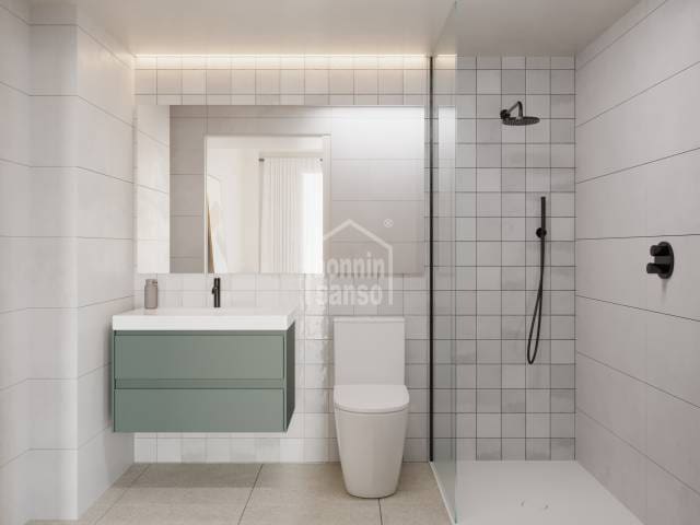 2 soveværelse Lejlighed til salg i Es Castell med swimmingpool - € 349.000 (Ref: 9127493)