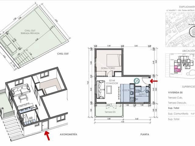 1 sypialnia Apartament przy plaży na sprzedaż w Ciutadella de Menorca z basenem - 255 000 € (Ref: 9191372)