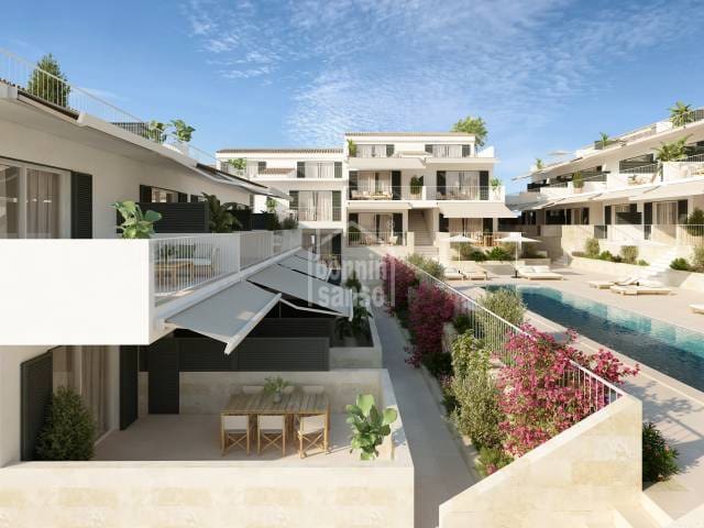 2 bedroom Flat for sale in Es Mercadal with pool - € 450,000 (Ref: 9707630)