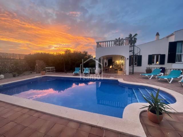 4 chambre Villa/Maison à vendre à Mahon / Mao avec piscine - 895 000 € (Ref: 9924844)