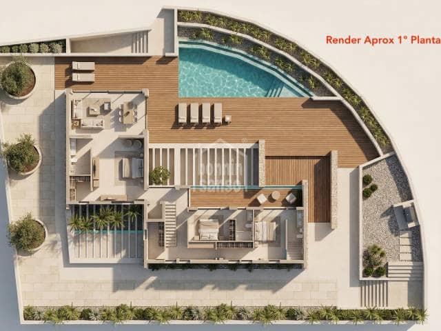 5 soveværelse Villa til salg i Es Mercadal med swimmingpool garage - € 384.000 (Ref: 9994551)