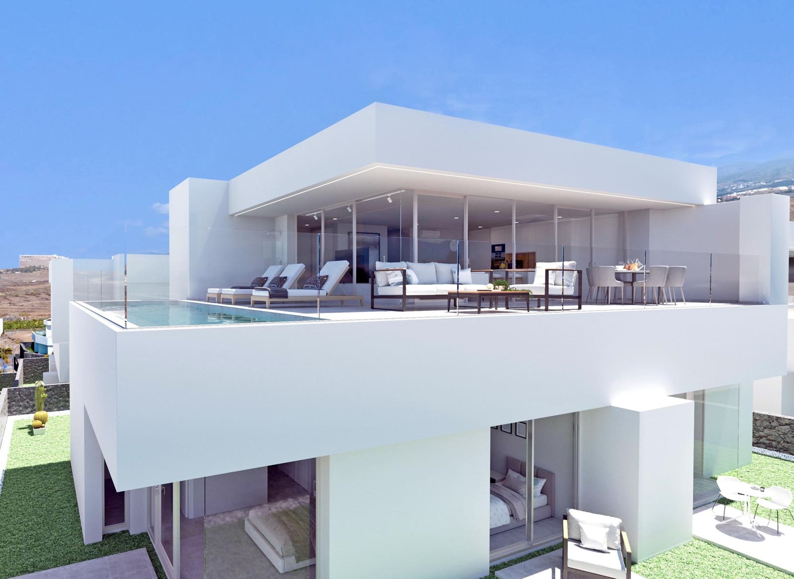 Chalet de 3 habitaciones en Adeje en venta con piscina garaje - 1.720.000 € (Ref: 10034382)
