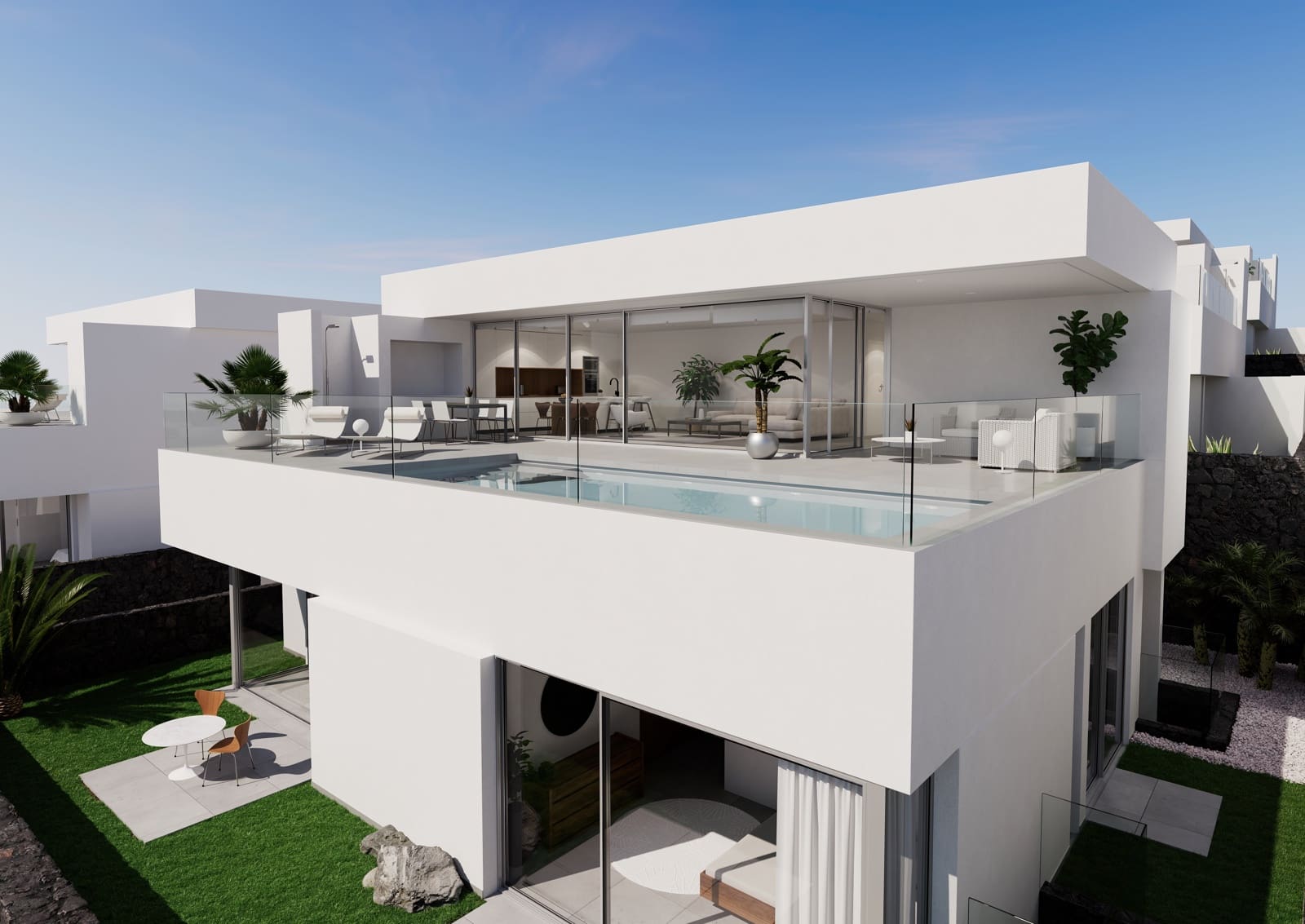 Chalet de 3 habitaciones en Adeje en venta con piscina garaje - 1.720.000 € (Ref: 10034382)