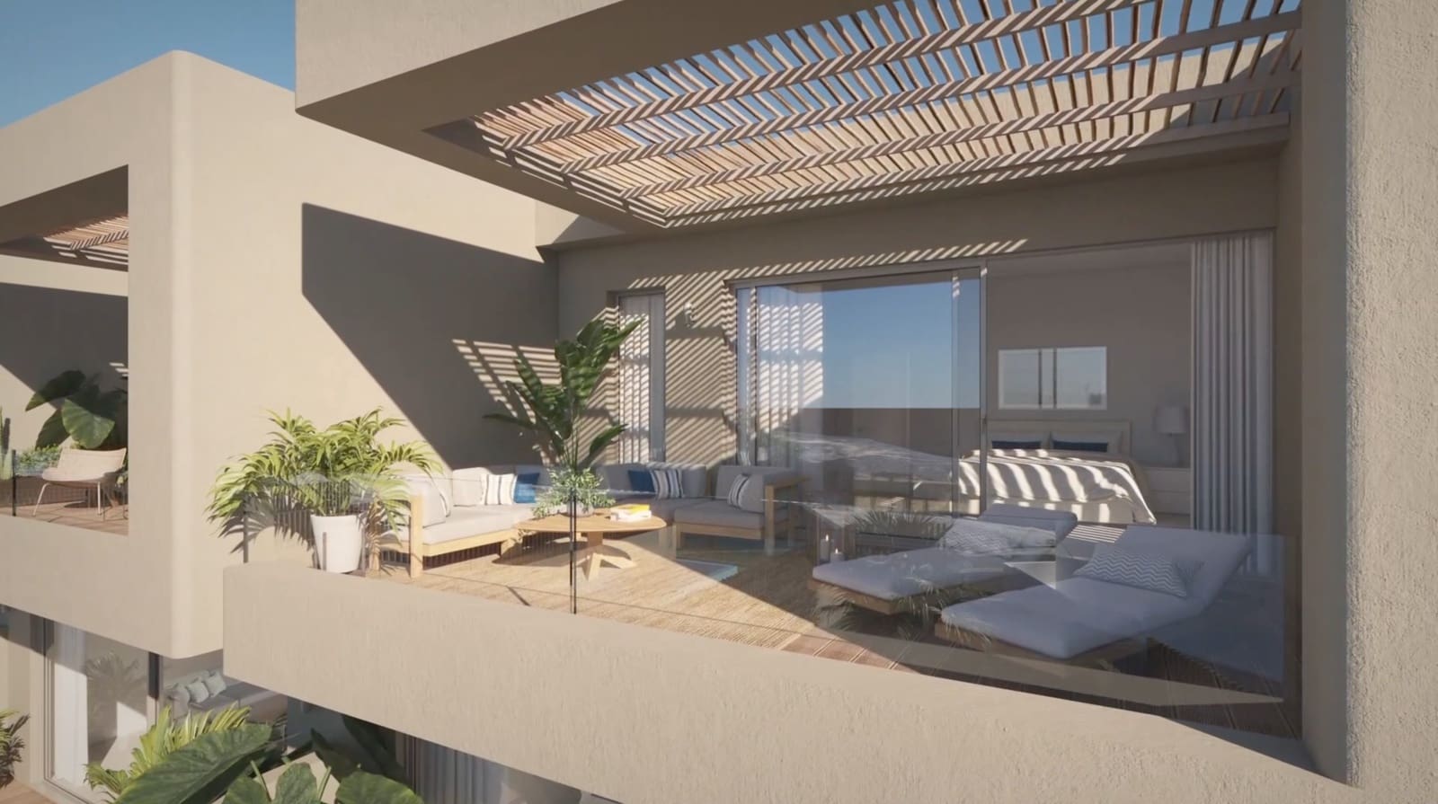 3 sovrum Takvåning till salu i Adeje med pool garage - 1 490 000 € (Ref: 10038550)