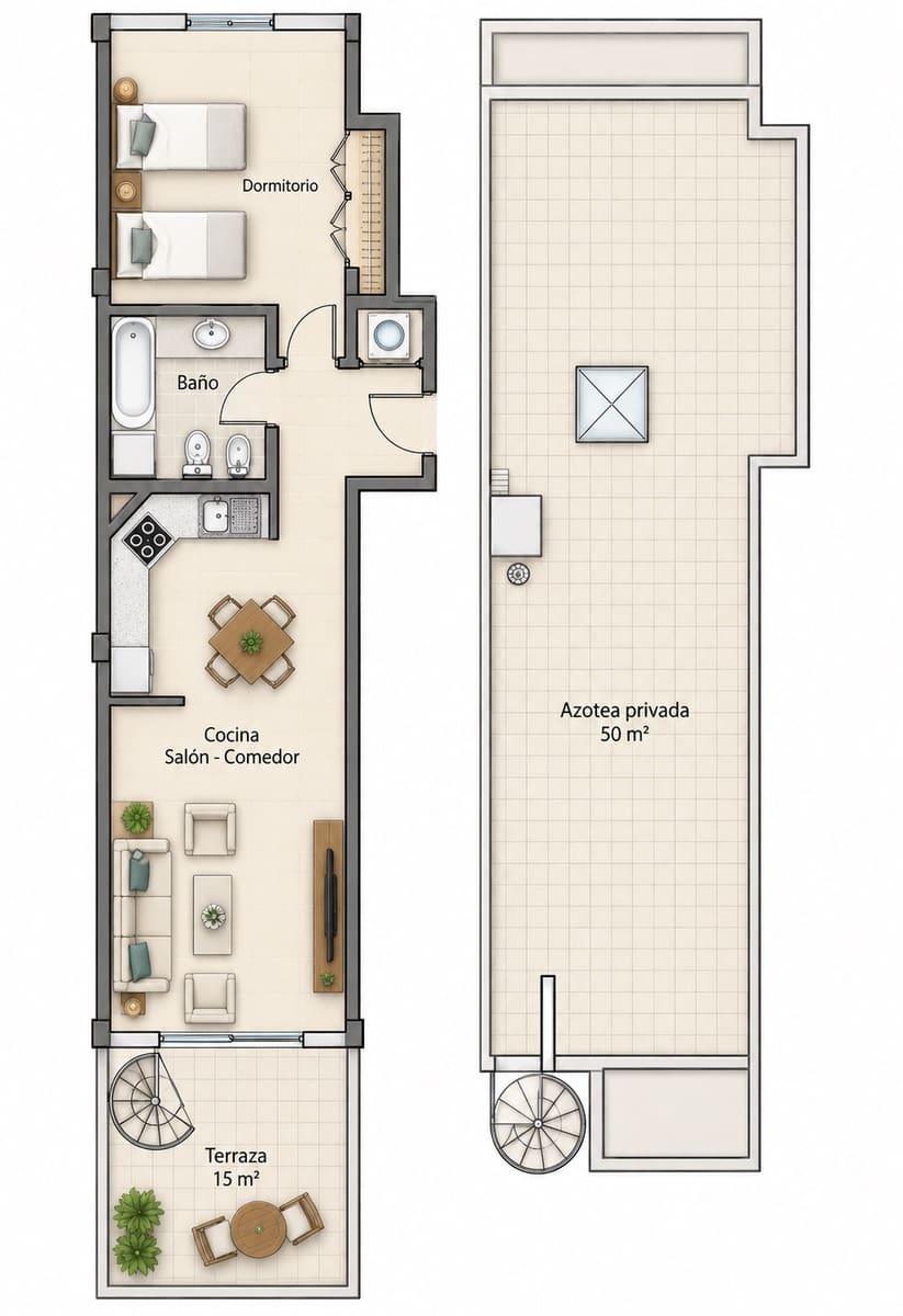1 sovrum Lägenhet till salu i Chayofa med pool garage - 298 000 € (Ref: 10084951)