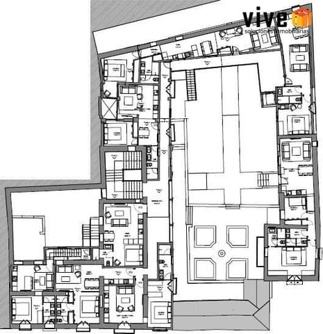 Chalet de 2 habitaciones en Centro, Granada ciudad en venta - 2.950.000 € (Ref: 9608222)