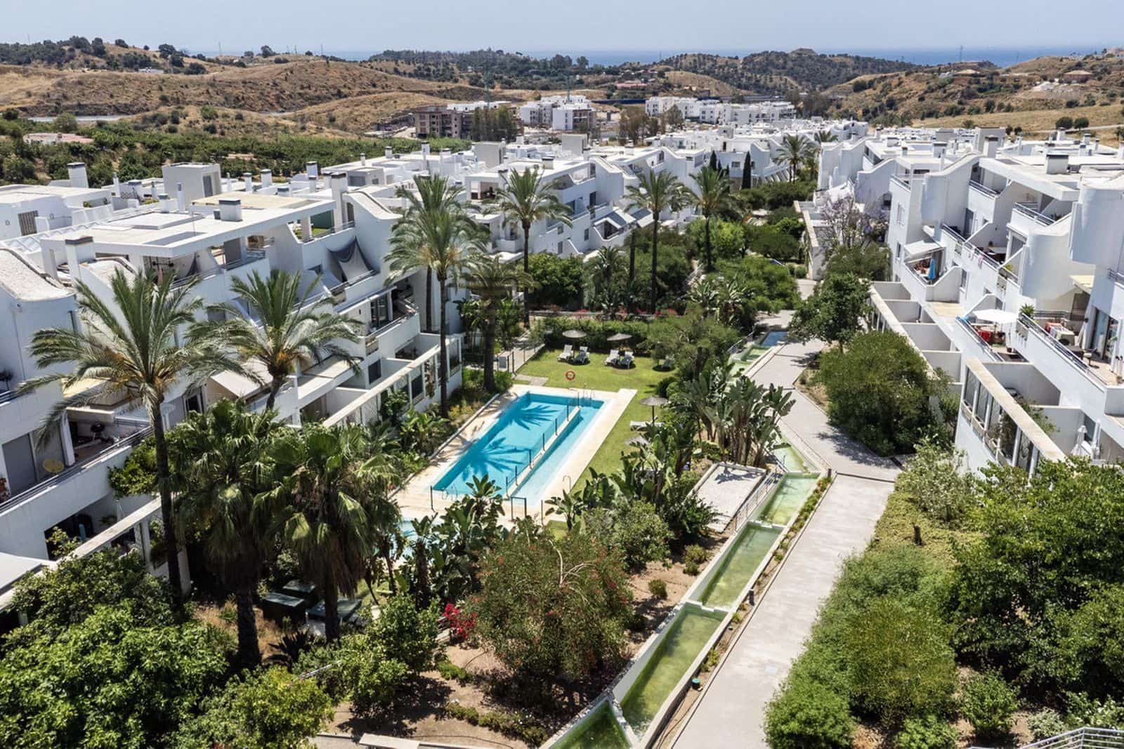 2 sypialnia Mieszkanie na sprzedaż w La Cala de Mijas z basenem garażem - 359 000 € (Ref: 9073682)