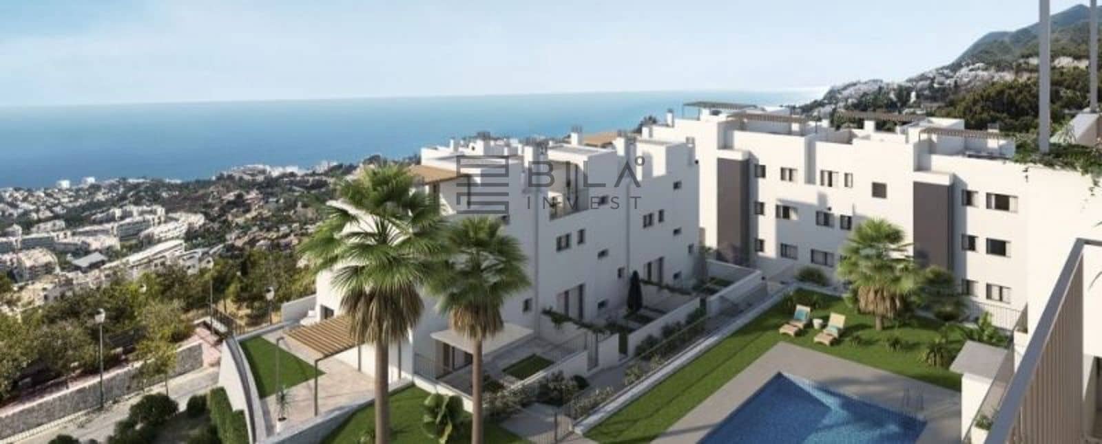 2 soverom Penthouse til salgs i Benalmadena med svømmebasseng - € 595 000 (Ref: 9609677)