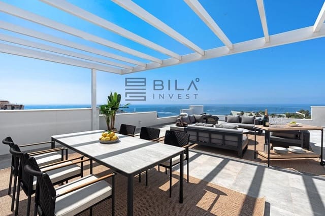 3 slaapkamer Penthouse te koop in La Capellanía - El Higuerón, Benalmádena met zwembad - € 1.350.000 (Ref: 9609751)