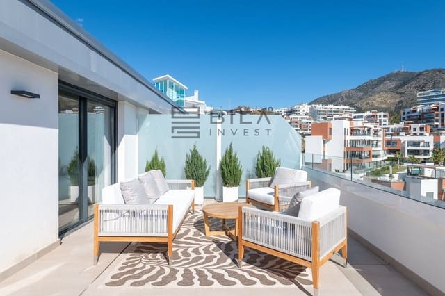 2 sovrum Takvåning till salu i Carvajal, Fuengirola med pool - 849 000 € (Ref: 9619797)