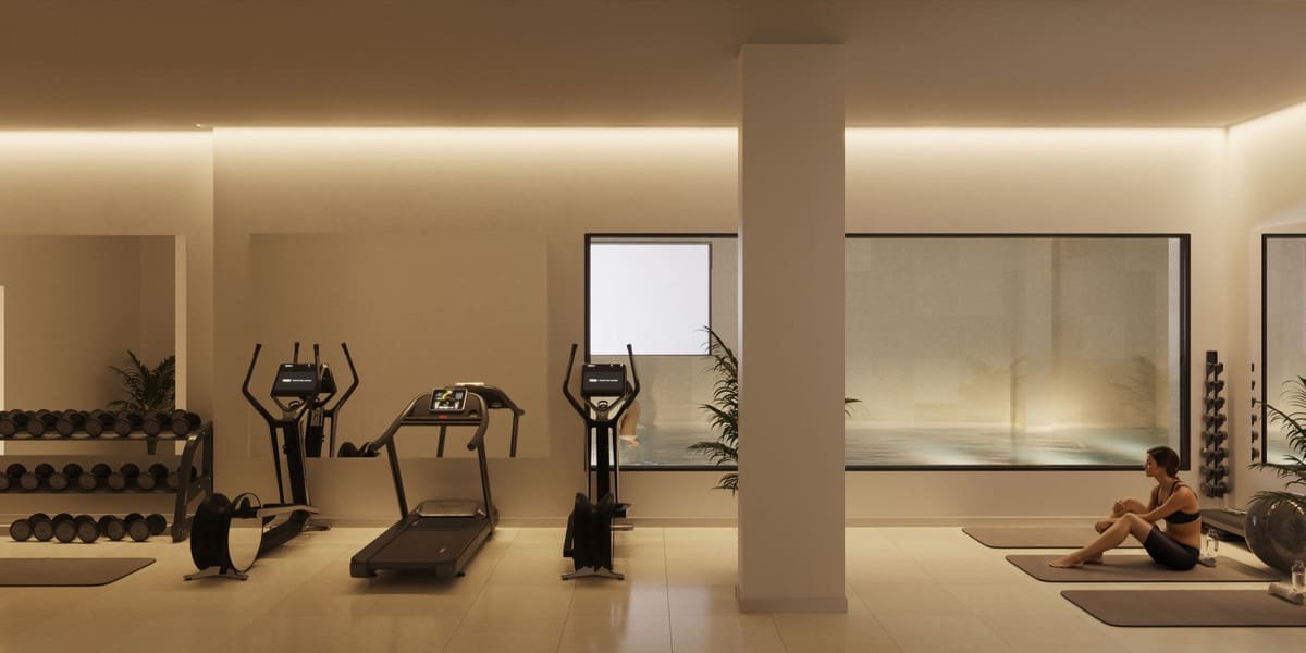 2 sovrum Lägenhet till salu i Las Lagunas de Mijas med pool garage - 370 000 € (Ref: 9096652)