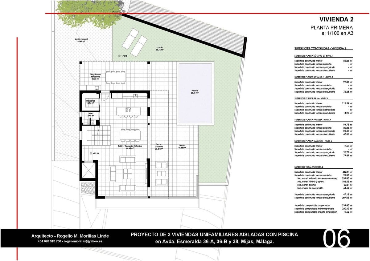 6 sypialnia Willa na sprzedaż w Riviera del Sol z basenem garażem - 1 780 000 € (Ref: 9254561)