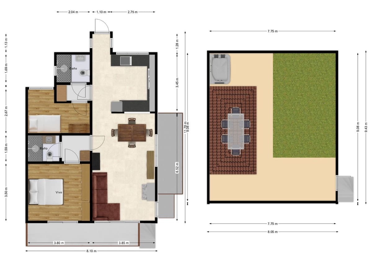 2 makuuhuone Huoneisto myytävänä paikassa La Cala de Mijas mukana uima-altaan 
autotalli - 357 000 € (Ref: 9325641)
