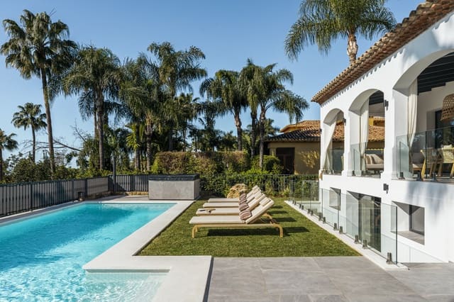 Chalet de 5 habitaciones en Sierra Blanca, Marbella en venta con piscina garaje - 6.980.000 € (Ref: 10186491)