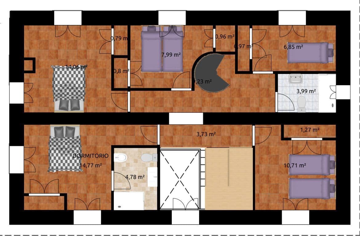 5 soveværelse Villa til salg i Fortuna med swimmingpool garage - € 494.999 (Ref: 8824601)