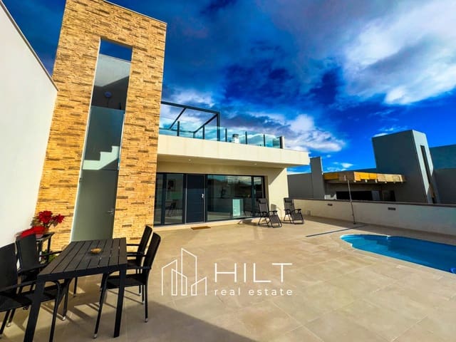 3 soveværelse Villa til salg i La Pinilla, Fuente Alamo de Murcia med swimmingpool garage - € 244.599 (Ref: 9200294)