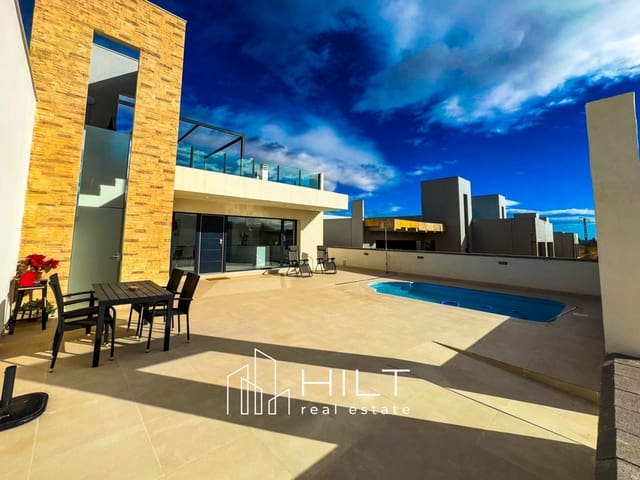 3 soveværelse Villa til salg i La Pinilla, Fuente Alamo de Murcia med swimmingpool garage - € 244.599 (Ref: 9200294)