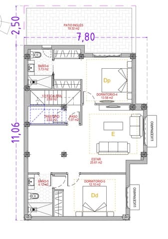 3 makuuhuone Huvila myytävänä paikassa Finestrat mukana uima-altaan 
autotalli - 574 999 € (Ref: 9594708)