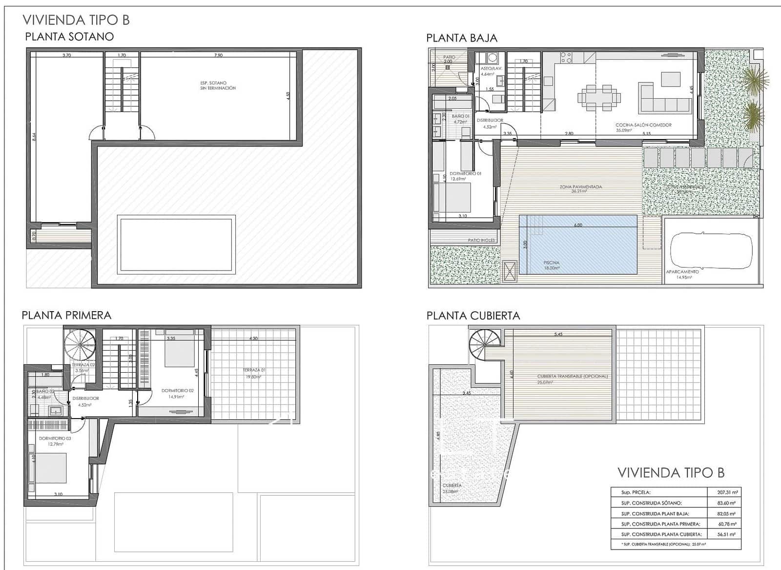 3 camera da letto Villa in vendita in Bigastro con piscina garage - 339.000 € (Rif: 9694754)