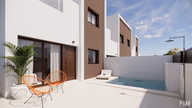 3 quarto Moradia em Banda para venda em Pilar de la Horadada ciudad, Pilar de la Horadada com piscina - 285 000 € (Ref: 9169495)