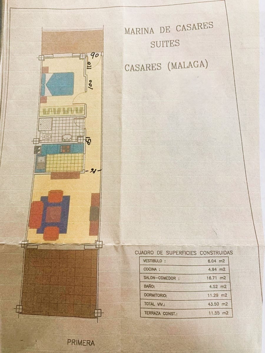1 soveværelse Strandlejlighed til salg i Casares med swimmingpool - € 175.000 (Ref: 9471703)