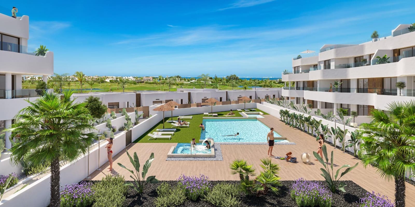 3 chambre Appartement à vendre à Los Alcazares avec piscine - 455 000 € (Ref: 8246132)
