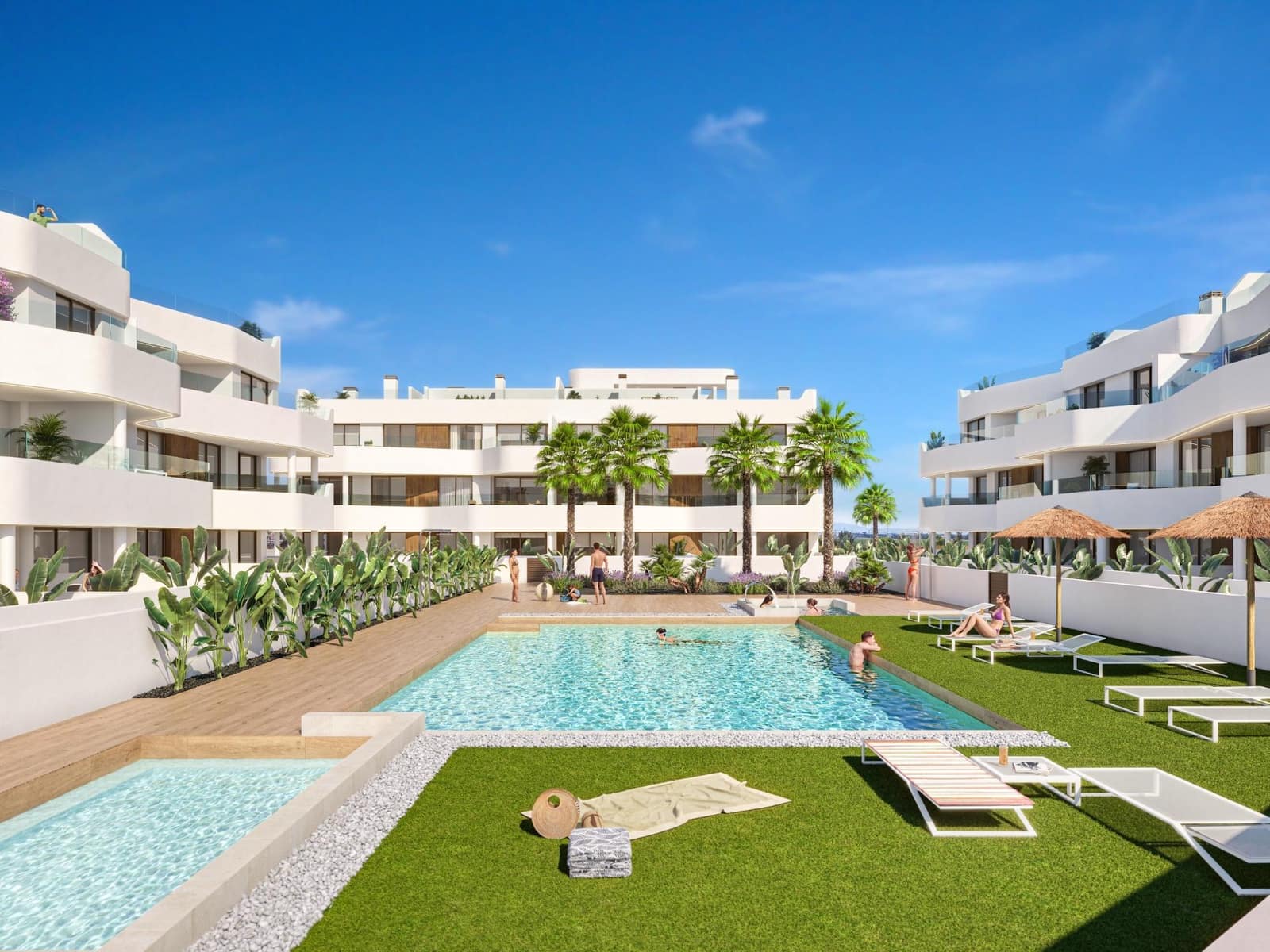 3 chambre Appartement à vendre à Los Alcazares avec piscine - 455 000 € (Ref: 8246132)