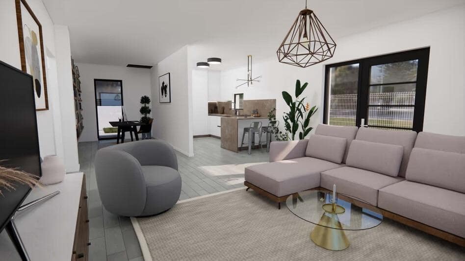 3 bedroom Villa for sale in Los Gallardos with pool garage - € 324,000 (Ref: 8889205)