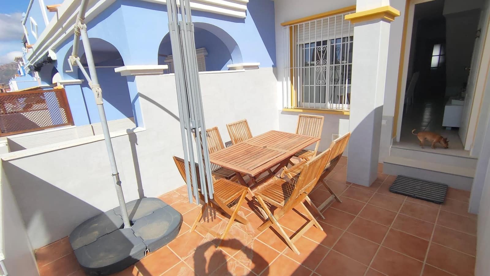 2 quarto Moradia em Banda para arrendar em San Juan de los Terreros com piscina - 700 € (Ref: 9677538)