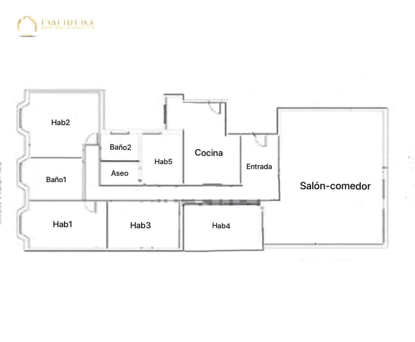 5 makuuhuone Asunto myytävänä paikassa Malaga kaupunki mukana 
autotalli - 875 000 € (Ref: 9332839)