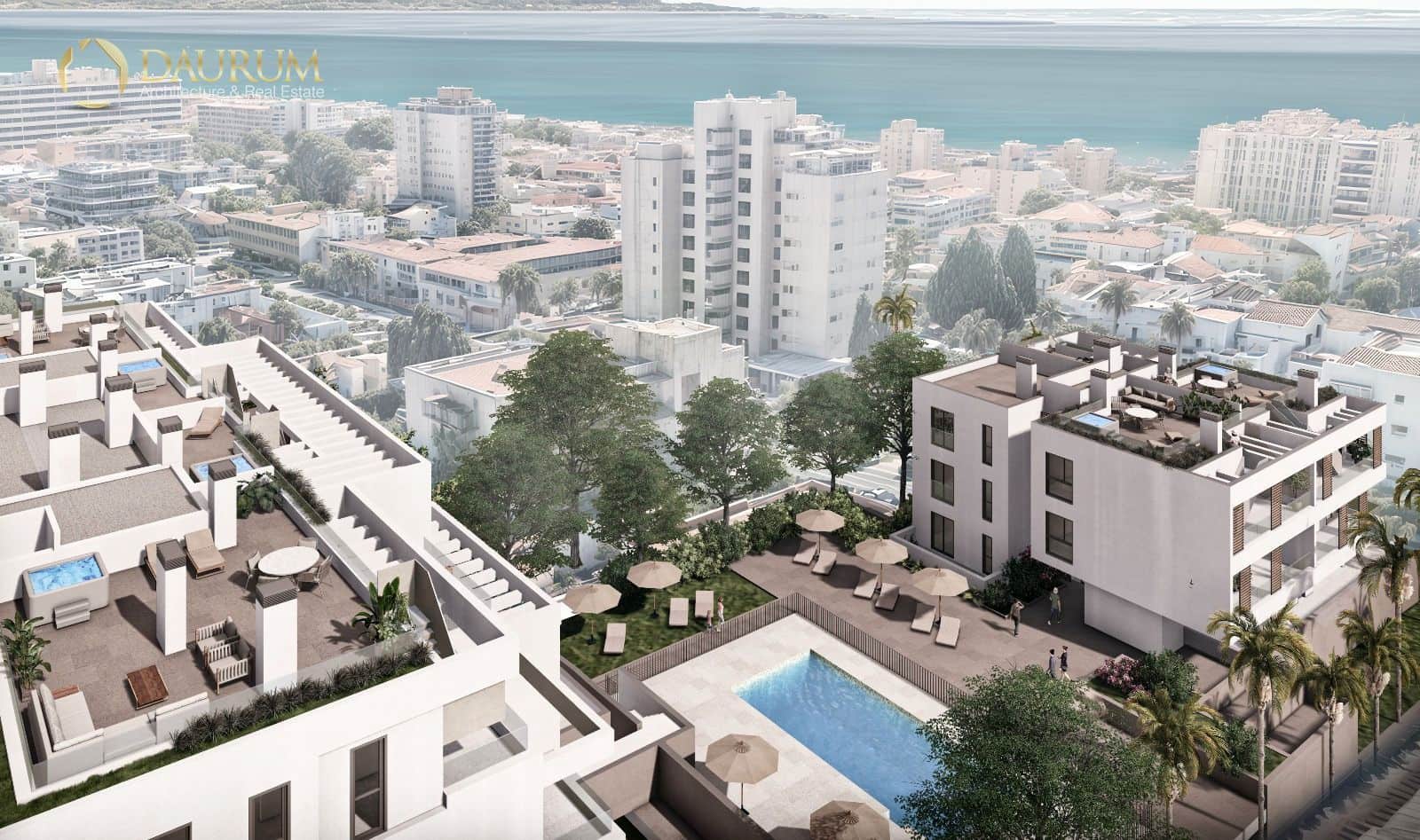 2 soverom Penthouse til salgs i Torremolinos med svømmebasseng garasje - € 570 000 (Ref: 9332852)