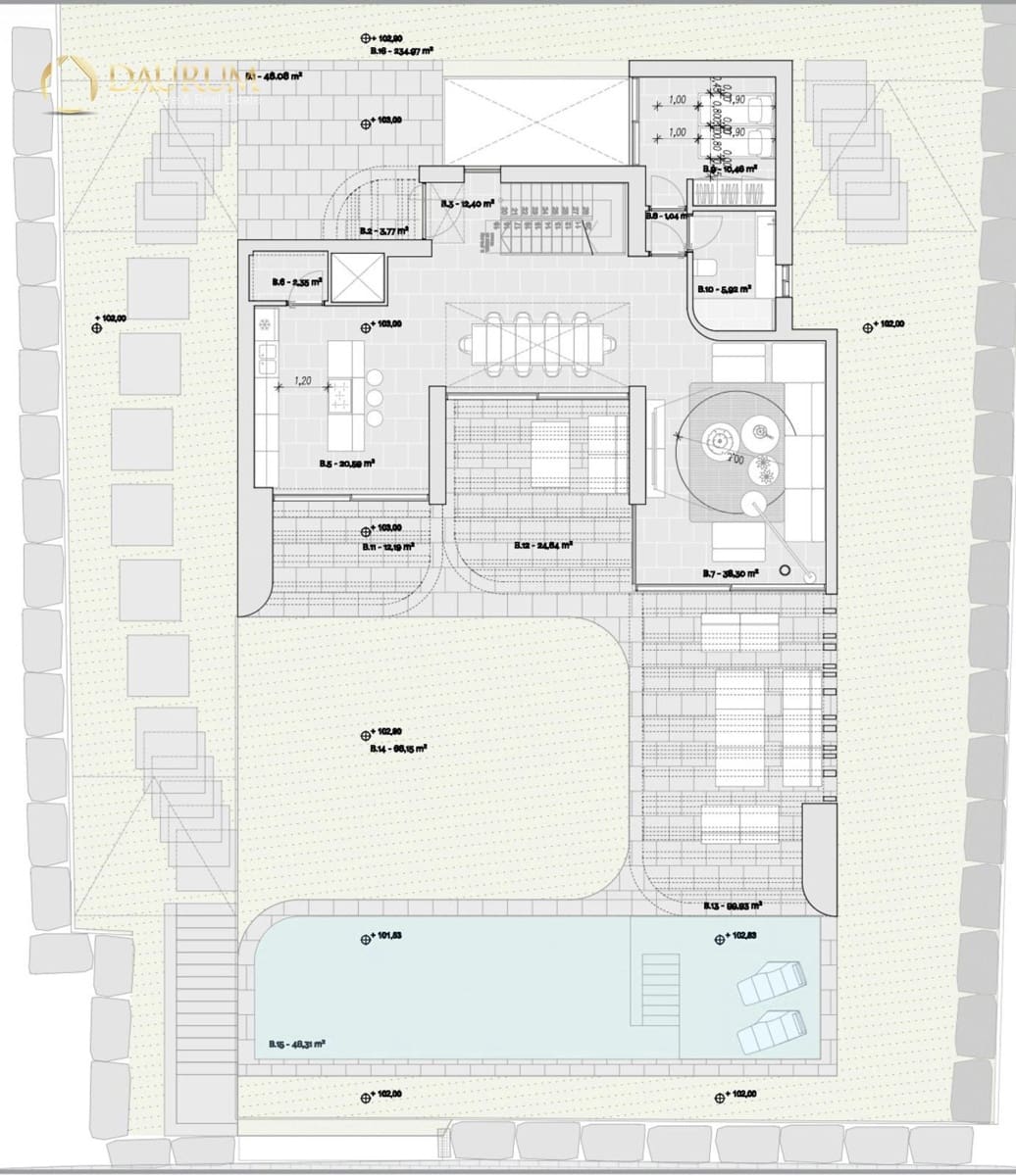6 soverom Villa til salgs i Malaga by med svømmebasseng garasje - € 3 500 000 (Ref: 9646460)
