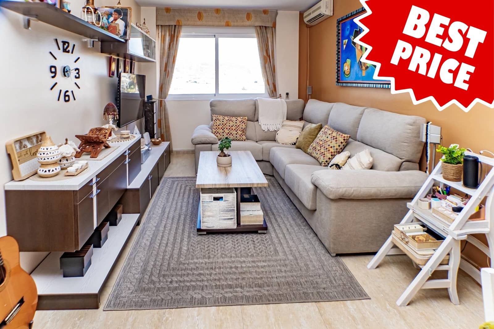 Piso de 2 habitaciones en Roquetas de Mar en venta con garaje - 89.500 € (Ref: 9398740)