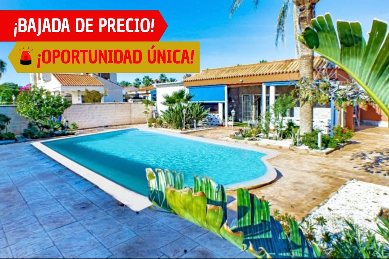 Chalet de 3 habitaciones en Roquetas de Mar en venta con piscina garaje - 575.000 € (Ref: 9414568)