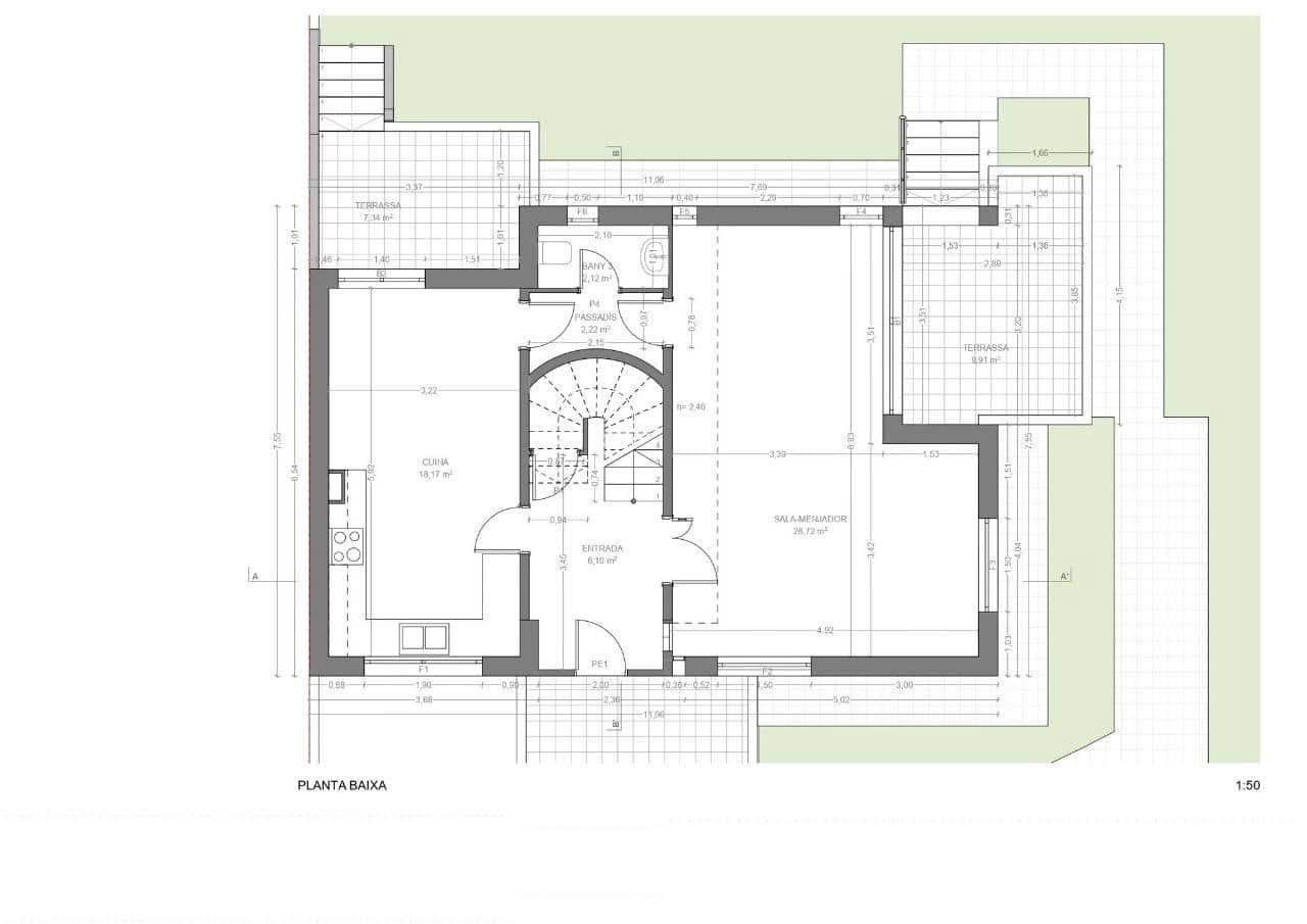 5 chambre Maison de Ville à vendre à Gava - 1 390 000 € (Ref: 9788429)