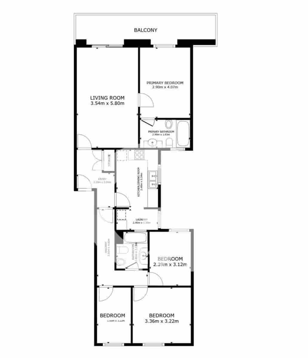 4 makuuhuone Asunto myytävänä paikassa El Prat de Llobregat - 360 000 € (Ref: 9890414)