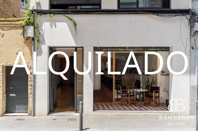 Comercial para arrendar em La Vila de Gràcia, Barcelona cidade - 1 100 € (Ref: 9966684)