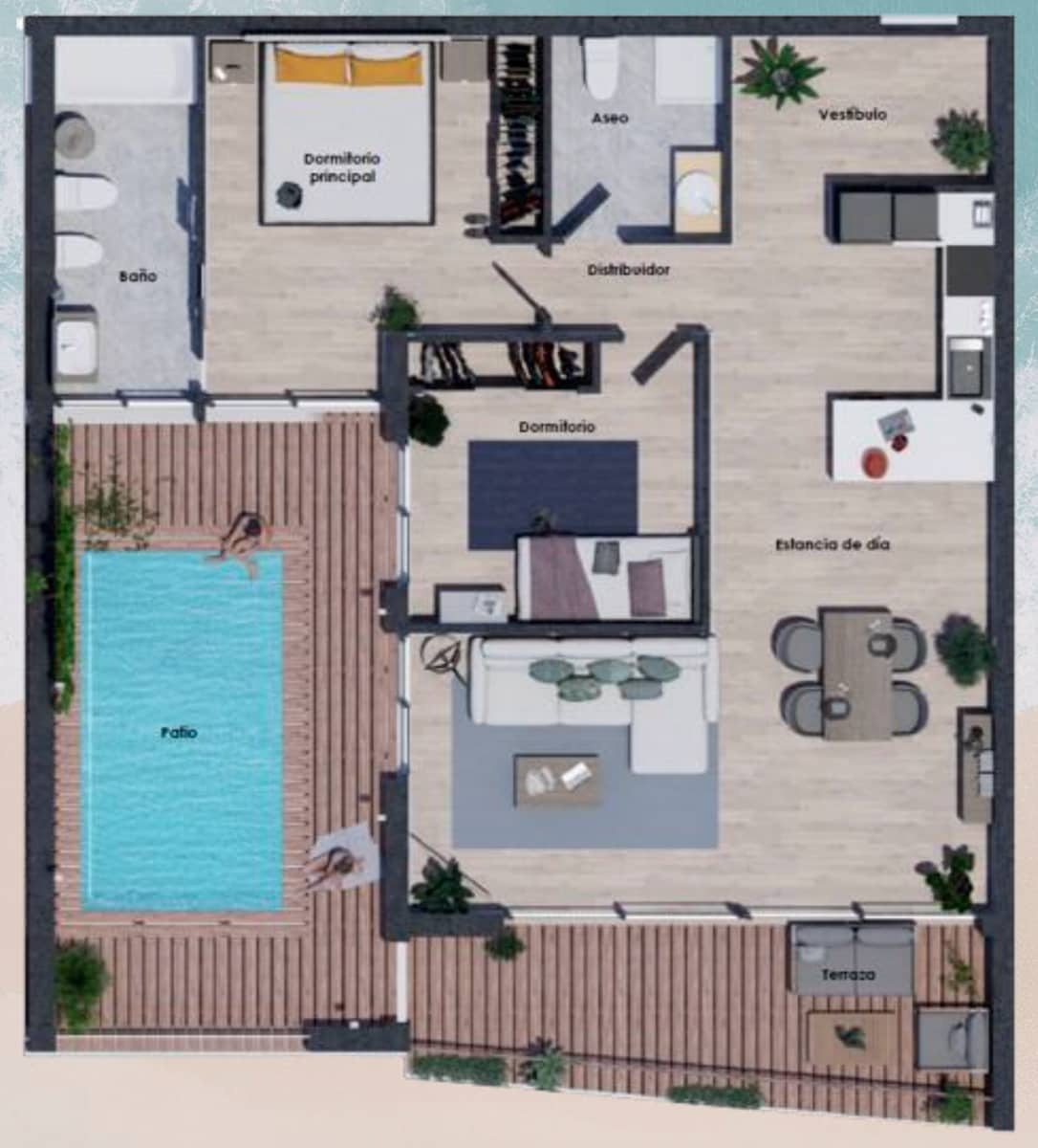 2 camera da letto Appartamento in vendita in Almunecar con piscina garage - 325.000 € (Rif: 10023041)