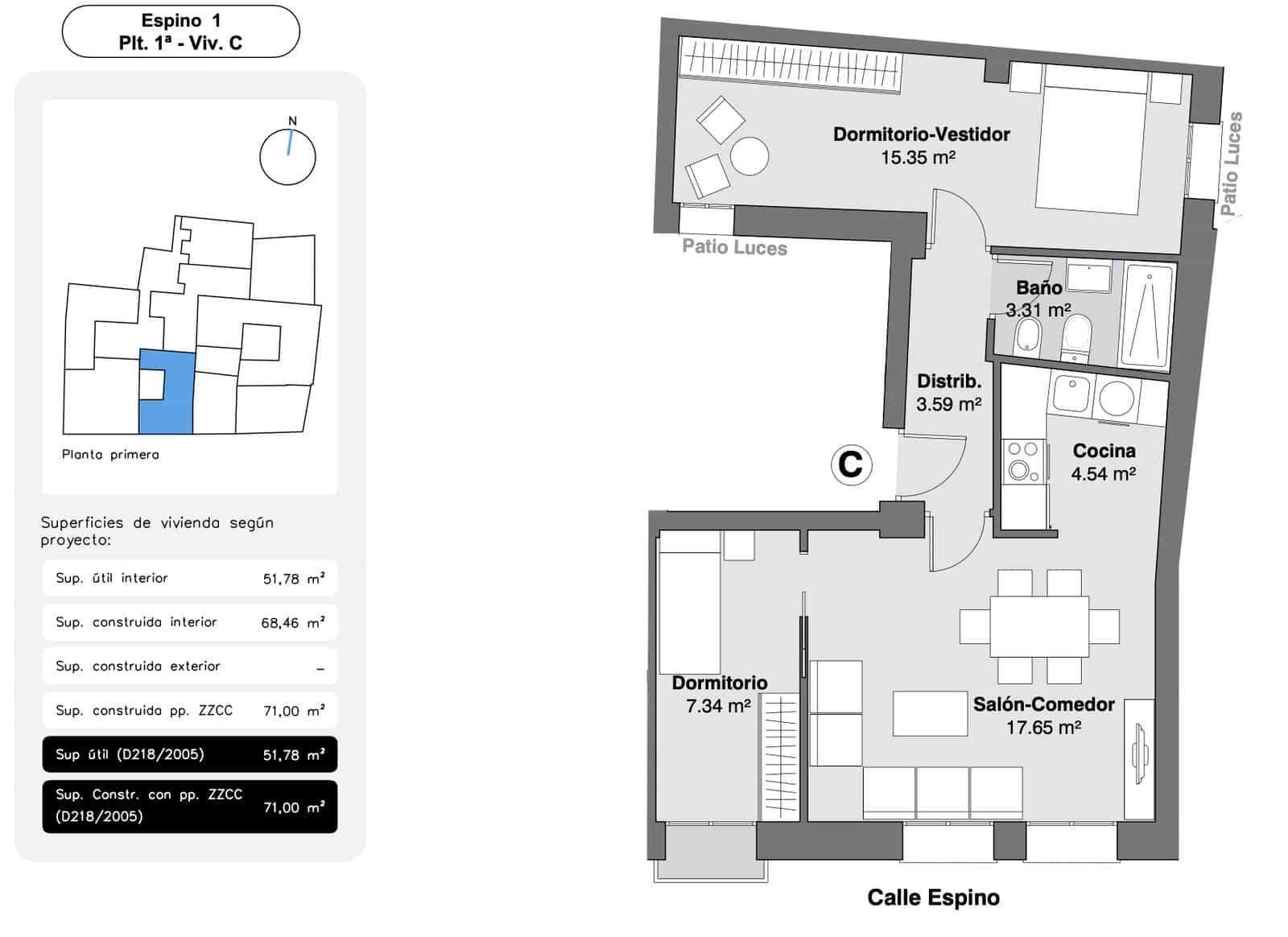 2 soveværelse Lejlighed til salg i Granada by - € 299.000 (Ref: 9087388)