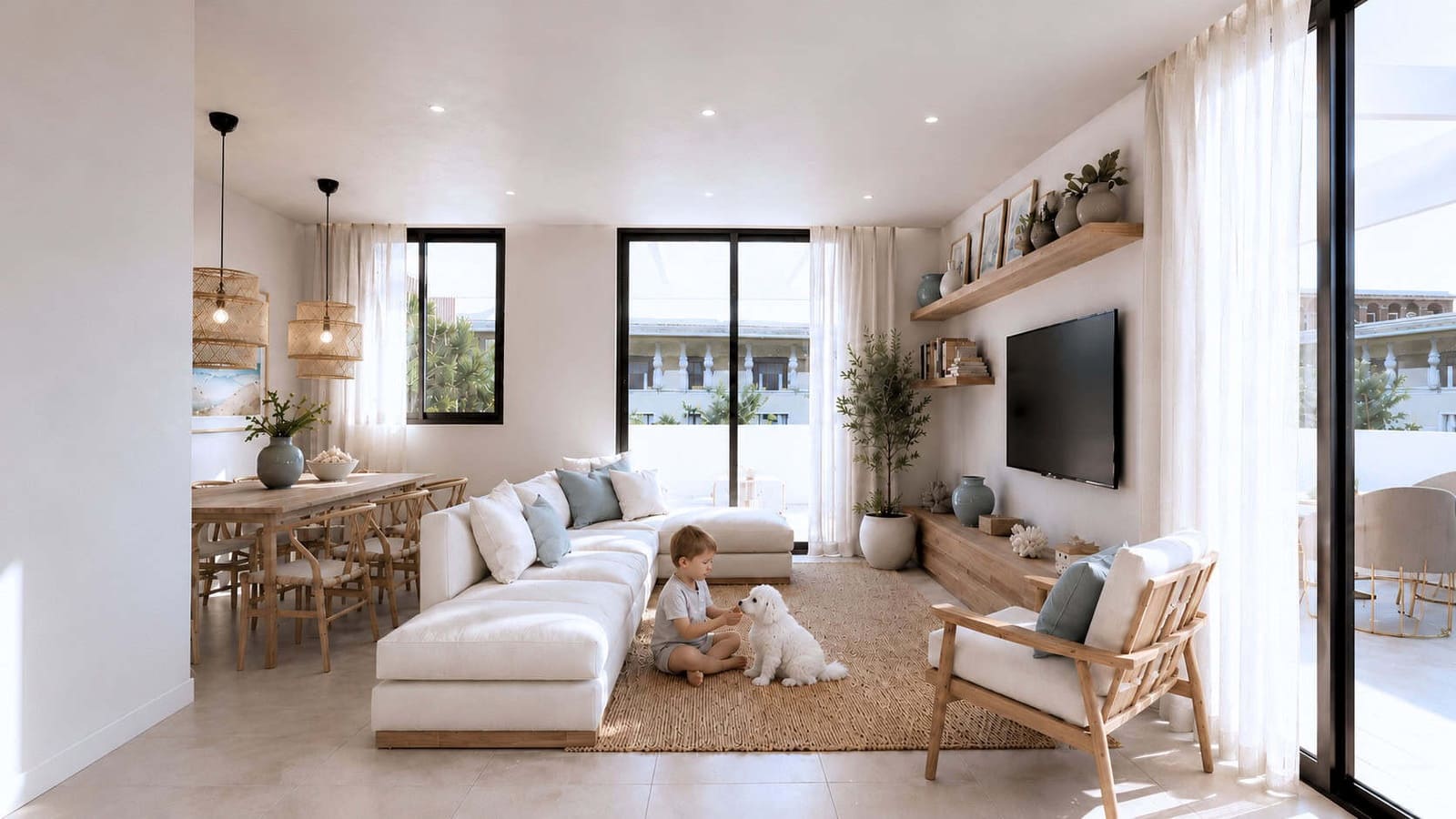 3 chambre Appartement à vendre à Javea / Xabia avec piscine garage - 650 000 € (Ref: 10078691)