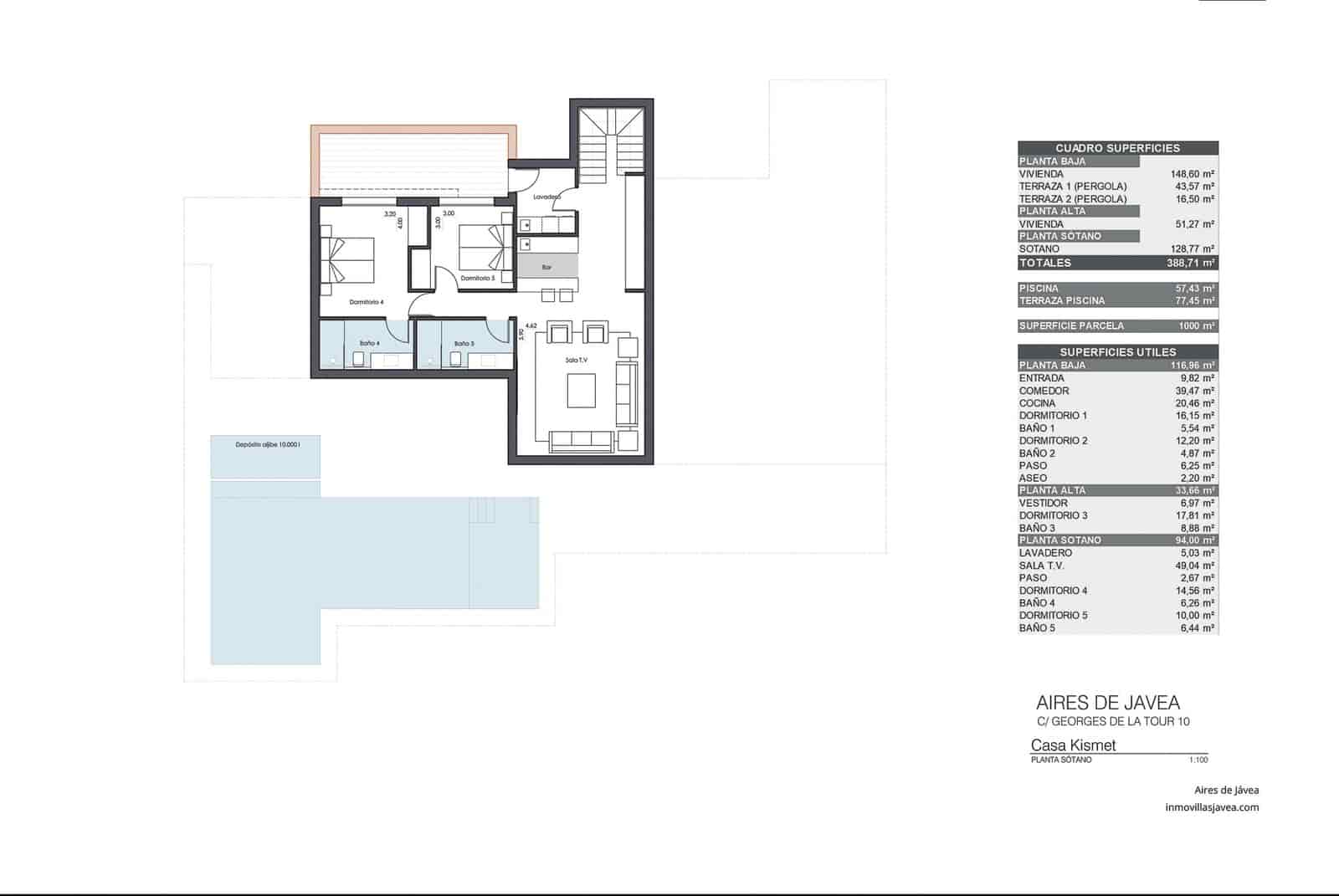 5 Zimmer Villa zu verkaufen in Adsubia mit Pool Garage - 2.300.000 € (Ref: 10187584)