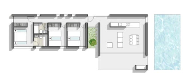 3 slaapkamer Villa te koop in Pedreguer met zwembad - € 635.000 (Ref: 8657207)